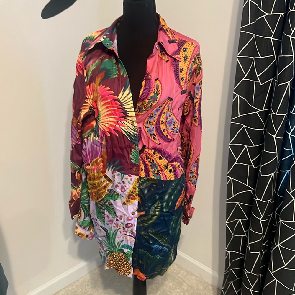Multi colored versatile  tunic